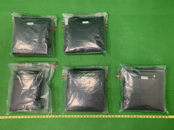 海關檢獲價值約1540萬懷疑氯胺酮 拘捕2人