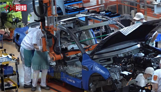 有片｜【大灣區•大未來】量產能力比肩特斯拉上海廠 肇慶小鵬開出「灣區速度」