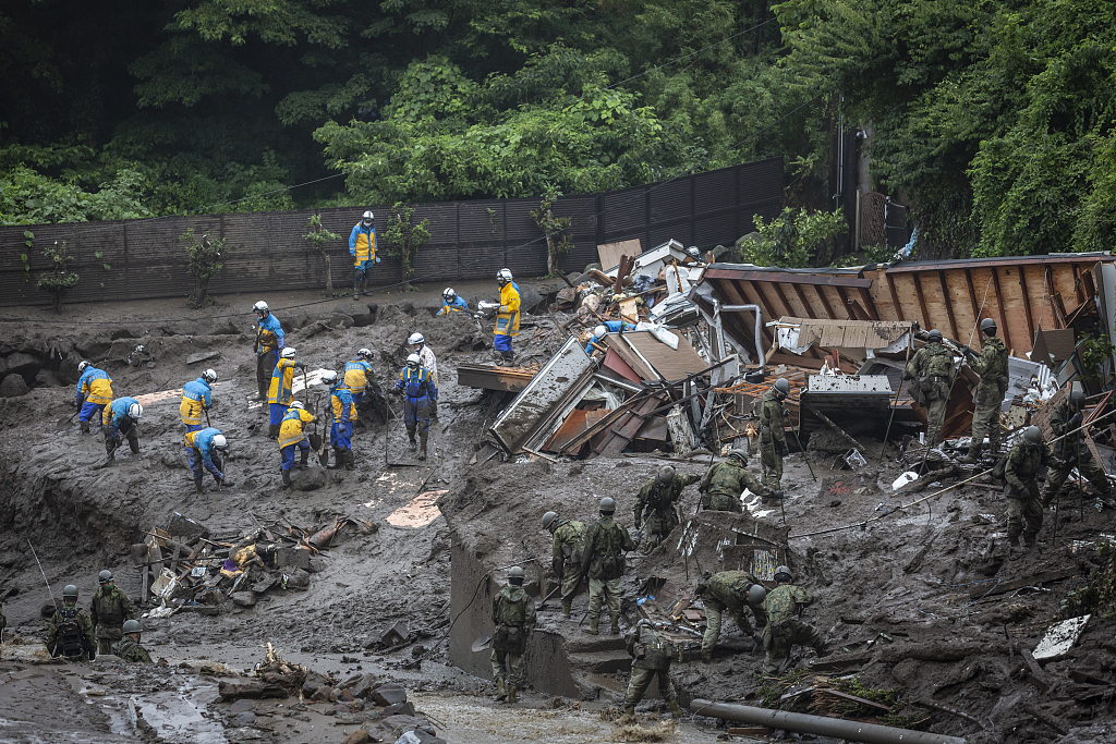 【追蹤報道】日本靜岡縣泥石流已致3人死亡 113人仍未確認安全