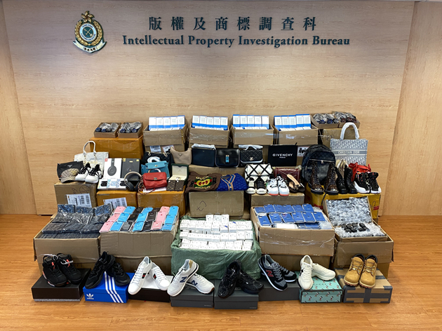 海關打擊輸往美國冒牌貨物活動 檢獲約6萬件懷疑冒牌貨物