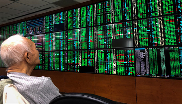 量縮震盪 台股終場上漲50點守住10日線