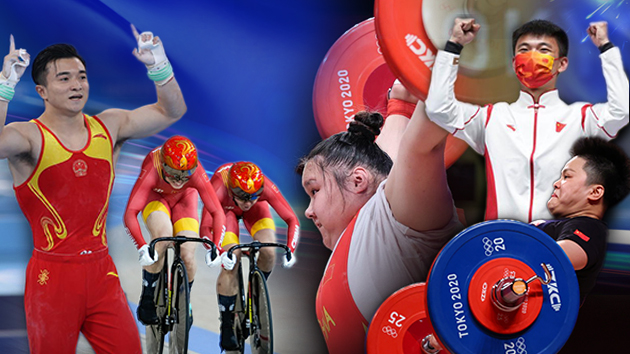日奪5金創新高 外媒讚中國奧運選手競爭力強大