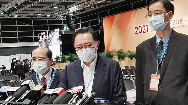 早上7點公布選舉結果 馮驊致歉指過程不理想 