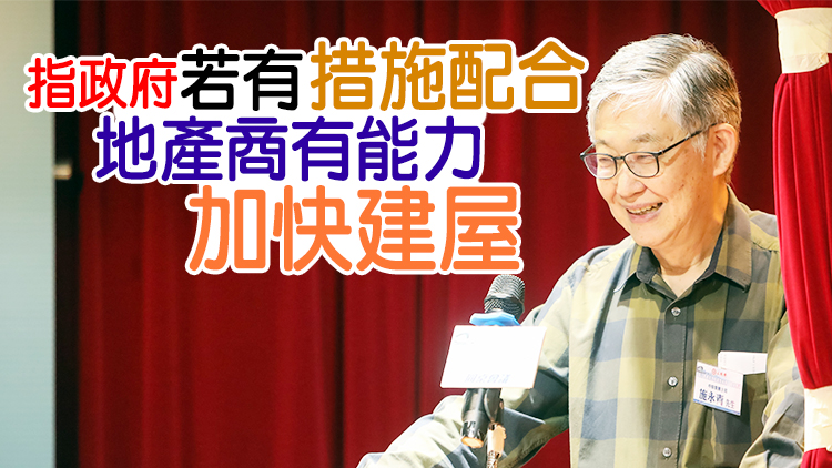 施永青：中央向地產商施壓的講法言過其實