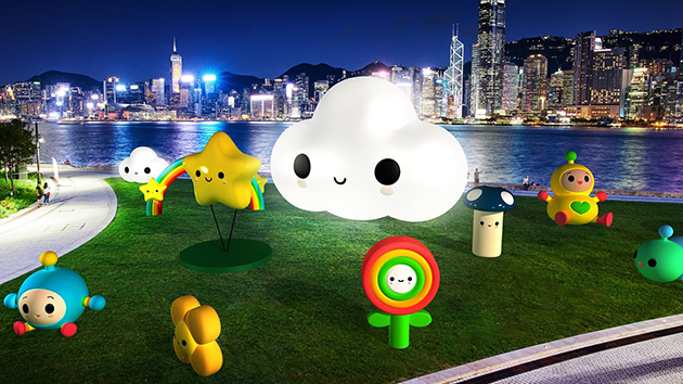 「FriendsWithYou」大型國際藝術裝置 繽紛角色一連三周西九文化區展出