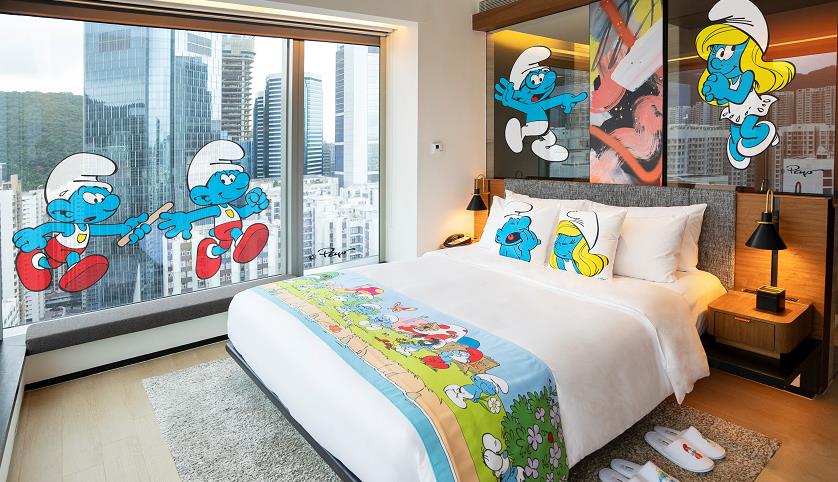 【旅遊】超可愛藍精靈主題Staycation！送下午茶連禮品包