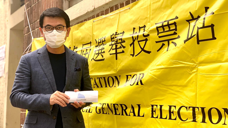 邱騰華籲選民身體力行 踴躍投票