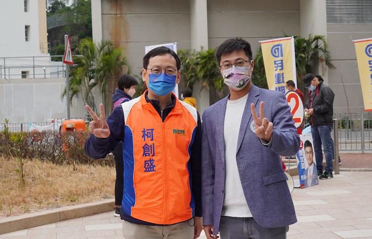 顏汶羽：選情緊張嚴峻緊急 呼籲支持者踴躍投票