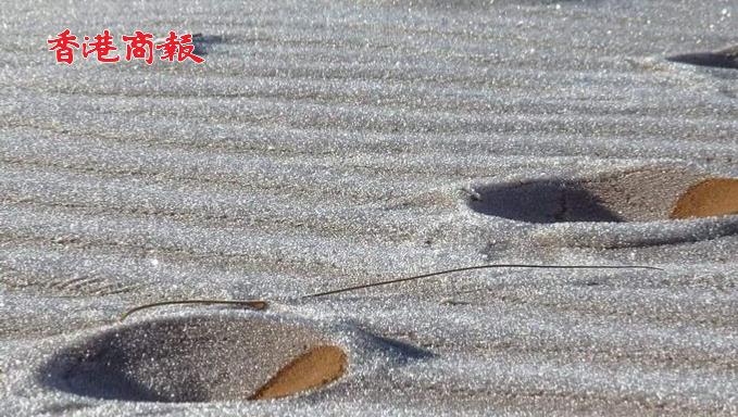 有片 | 撒哈拉沙漠小鎮連續第二年下雪 金色沙灘也有銀裝素裹