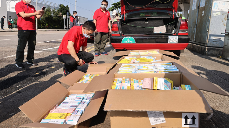 特區政府指衷心感謝內地各方支援香港抗疫物資