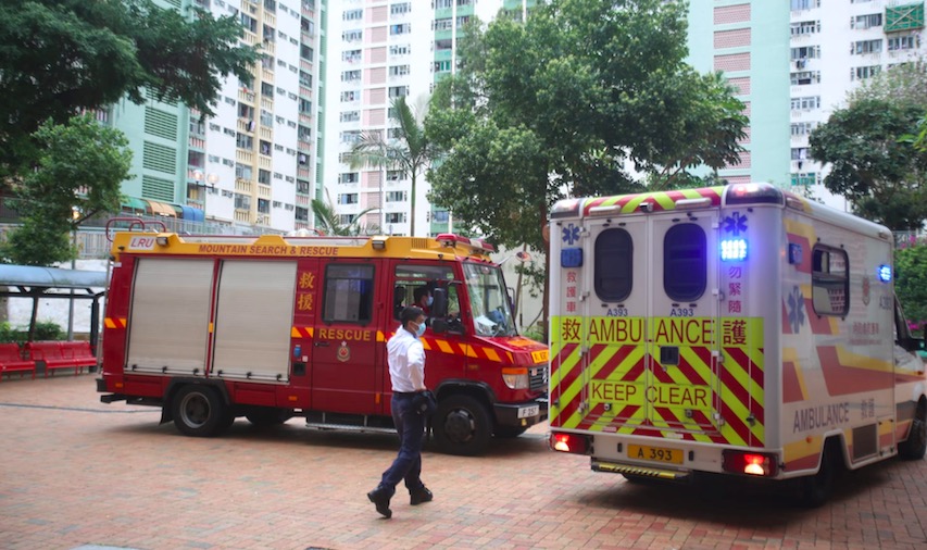 梨木樹邨發生2宗墮樓事件 警方到場調查