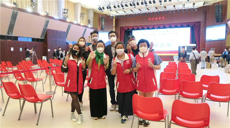 多團體合辦「疫苗接種」活動圓滿結束 為近一萬巿民打針