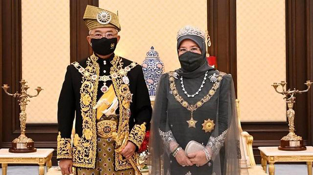 馬來西亞國家最高元首阿卜杜拉和夫人確診新冠肺炎