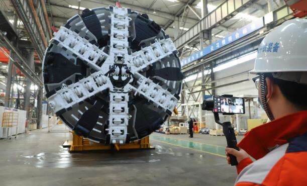 中國盾構機首次出口葡萄牙