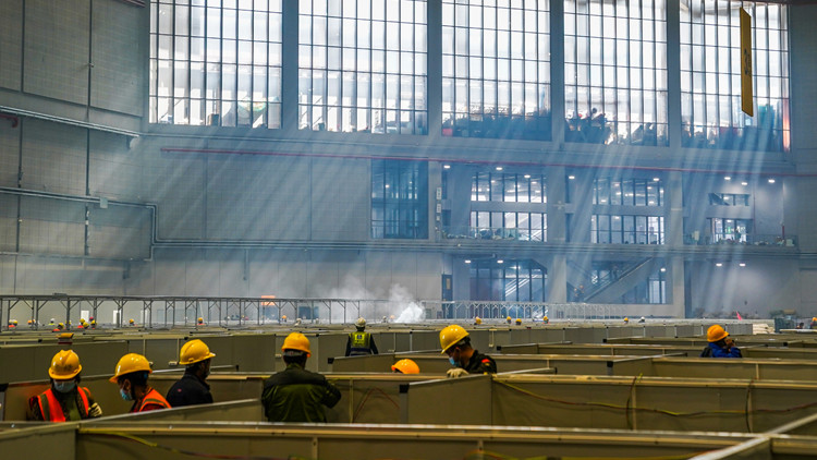 國家會展中心（上海）方艙醫院9日起分批交付 預計提供5萬張床位