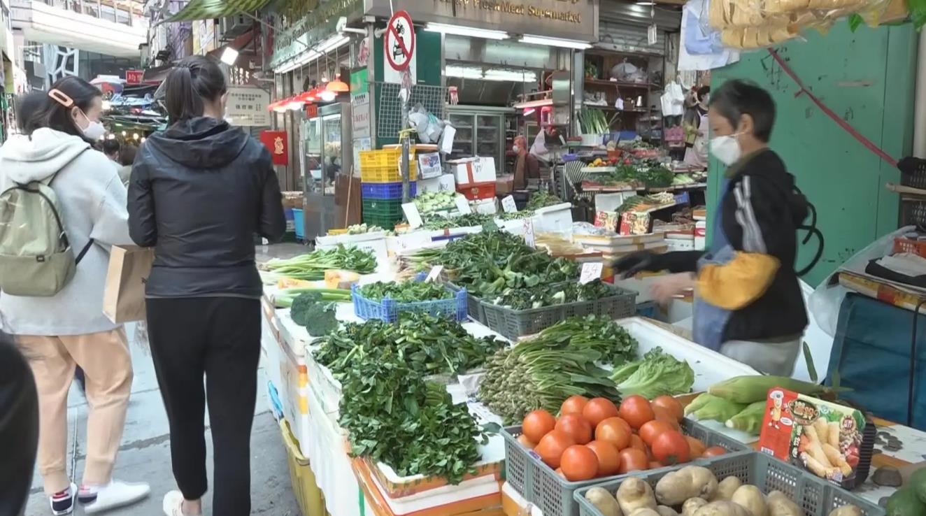 9日內地供港蔬菜約2300公噸 菜芯批發價每斤9元