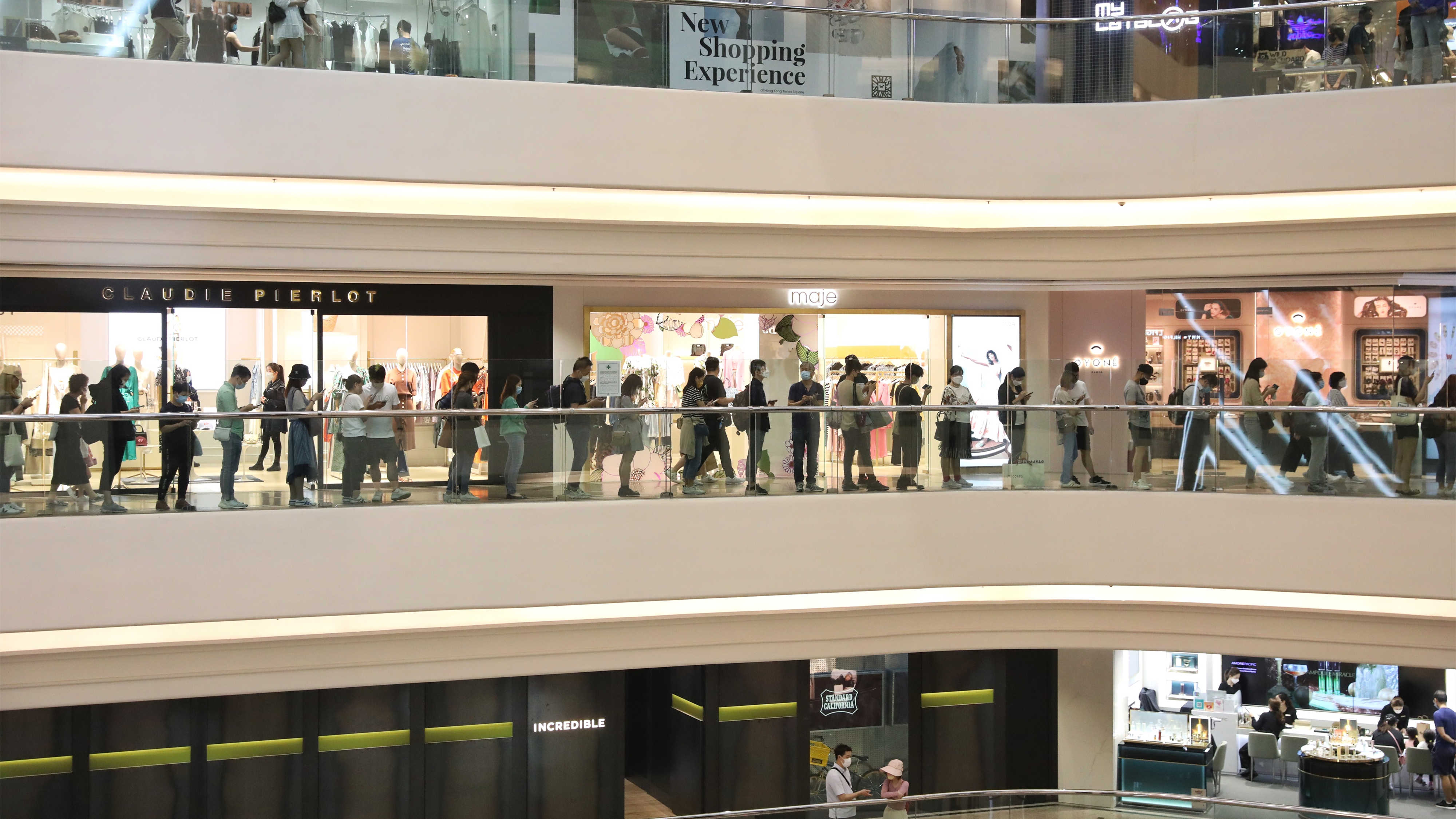 圖集｜消費券派發後首個周末 大批市民外出購物