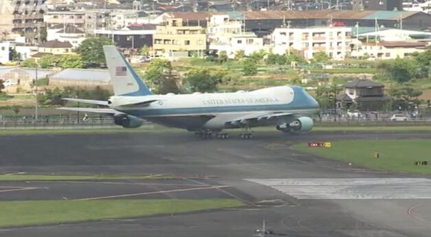日媒：拜登抵達東京美軍基地 開始為期3天的訪問