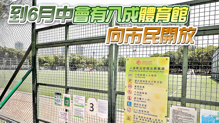 康文署3措打擊「炒場」 10人被罰禁訂場地90日