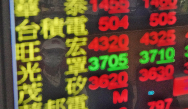 台積電貨櫃三雄拉尾盤 台股勁揚近300點