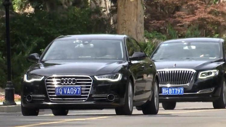 候任特首李家超今早與港澳辦主任夏寶龍會面  