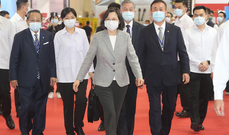 蔡英文辦公樓新增5名確診案例