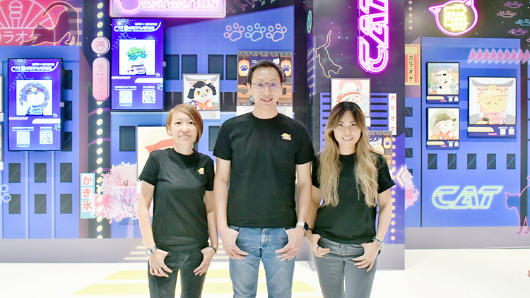 喵咪NFT藝術館推動寵物友善意識