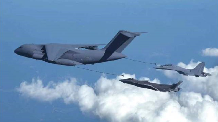 有片｜運油-20、殲-20、殲-16三機同框照首次發布