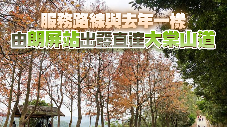 港鐵紅葉巴士線將回歸 20日上午11時首發