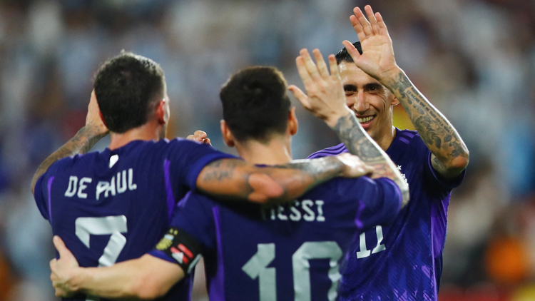 世界盃熱身賽：阿根廷5:0阿聯酋 德國小勝阿曼