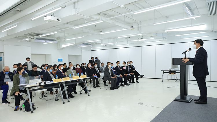 6名立法會補選候選人與專業界別選委會面 介紹政綱