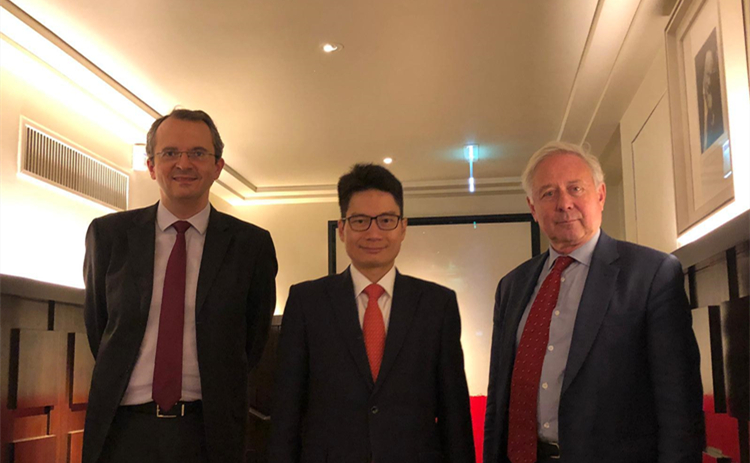  陳浩濂訪巴黎 法財金界冀與大灣區建立廣泛聯繫