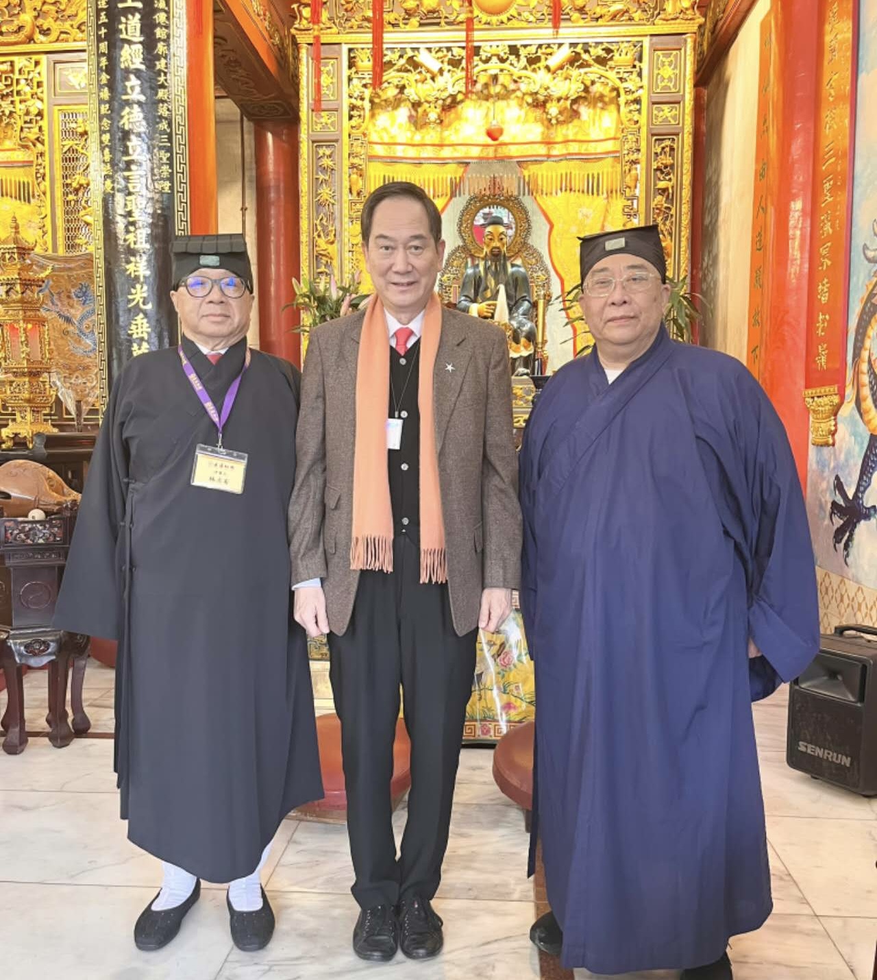 蓬瀛仙館26屆理事就職林偉強監誓