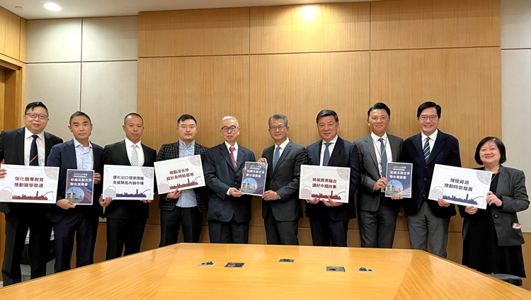 紡織及製衣業界就預算案提交近百項建議