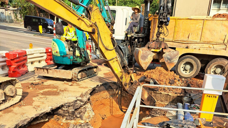 水管爆裂需搶修 葵涌全部樓宇食水今晚10時至明早8時暫停供應