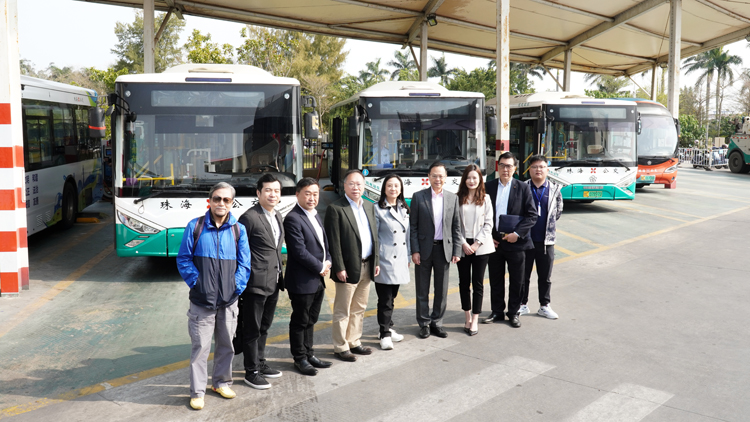 三議員到珠海取經 考察新能源公交