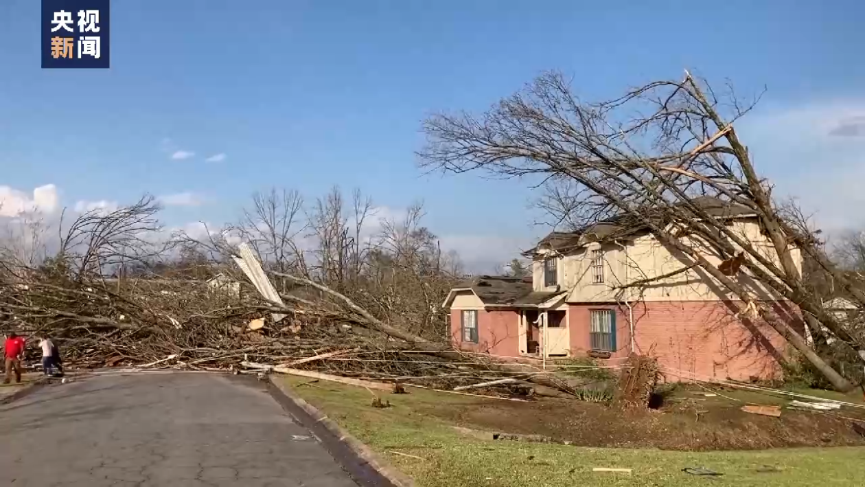 美國多州遭遇龍捲風襲擊 已致3人死亡