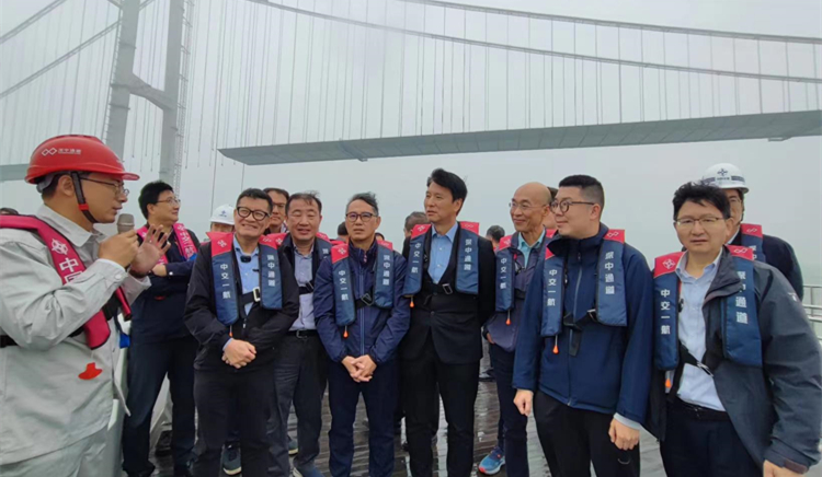 劉國勳北上考察深中通道  冀未來持續與內地建造界交流