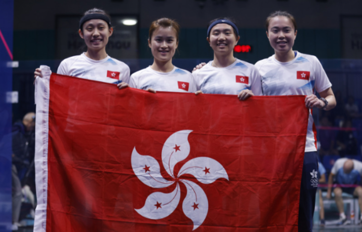 港隊今有望衝金 壁球女團決賽鬥「馬」