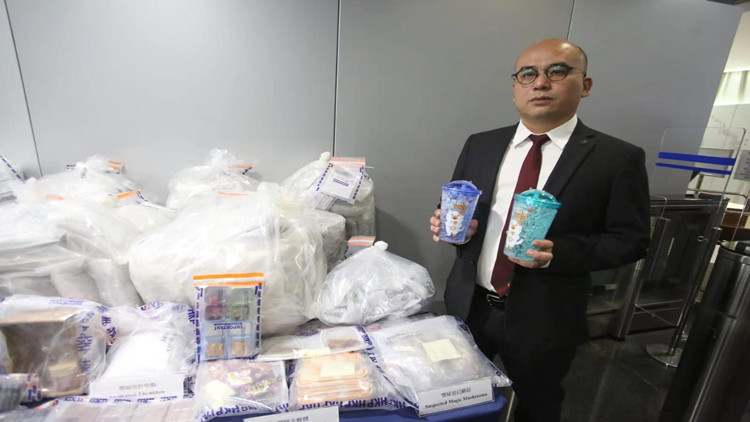 警方打擊網上售賣毒品  檢值毒品3830萬元拘61人