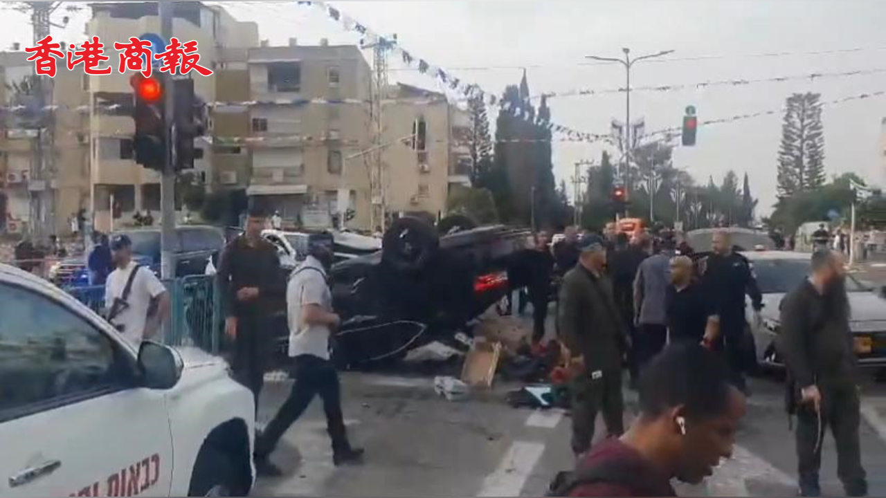有片丨以色列國家安全部長疑因闖紅燈出車禍 警方稱正調查事故原因