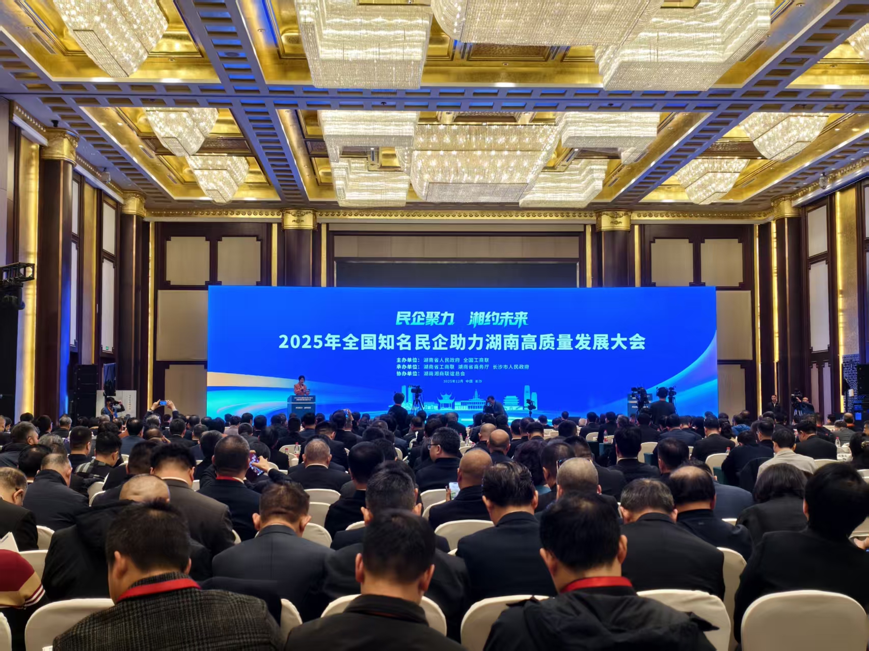 全國知名民企助力湖南高質量發展大會在長沙舉行