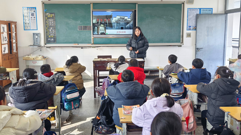 皖黟縣：宏村文化課堂開講