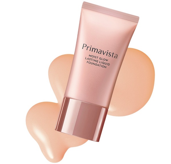 Sofina Primavista Moist Glow Liquid Foundation with texture.jpg