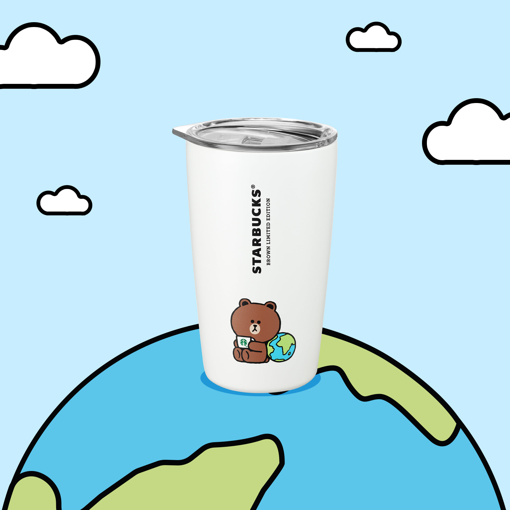 Starbucks_12oz Starbucks® X LINE FRIENDS Brown Earth Day Stainless Steel Tumbler.jpg