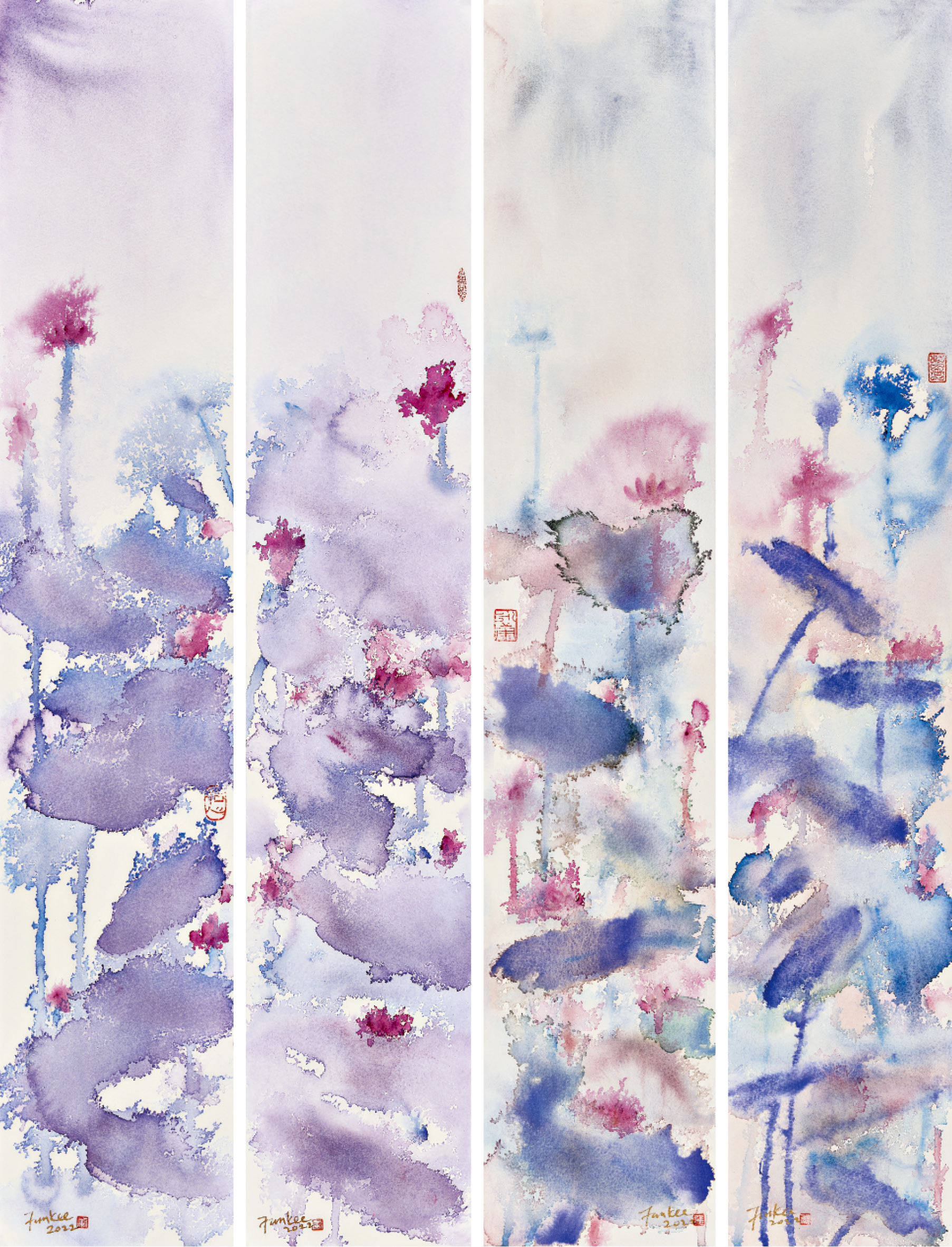 蕭芬琪《和風清揚》 2022年作76cm×14cm×4.jpg