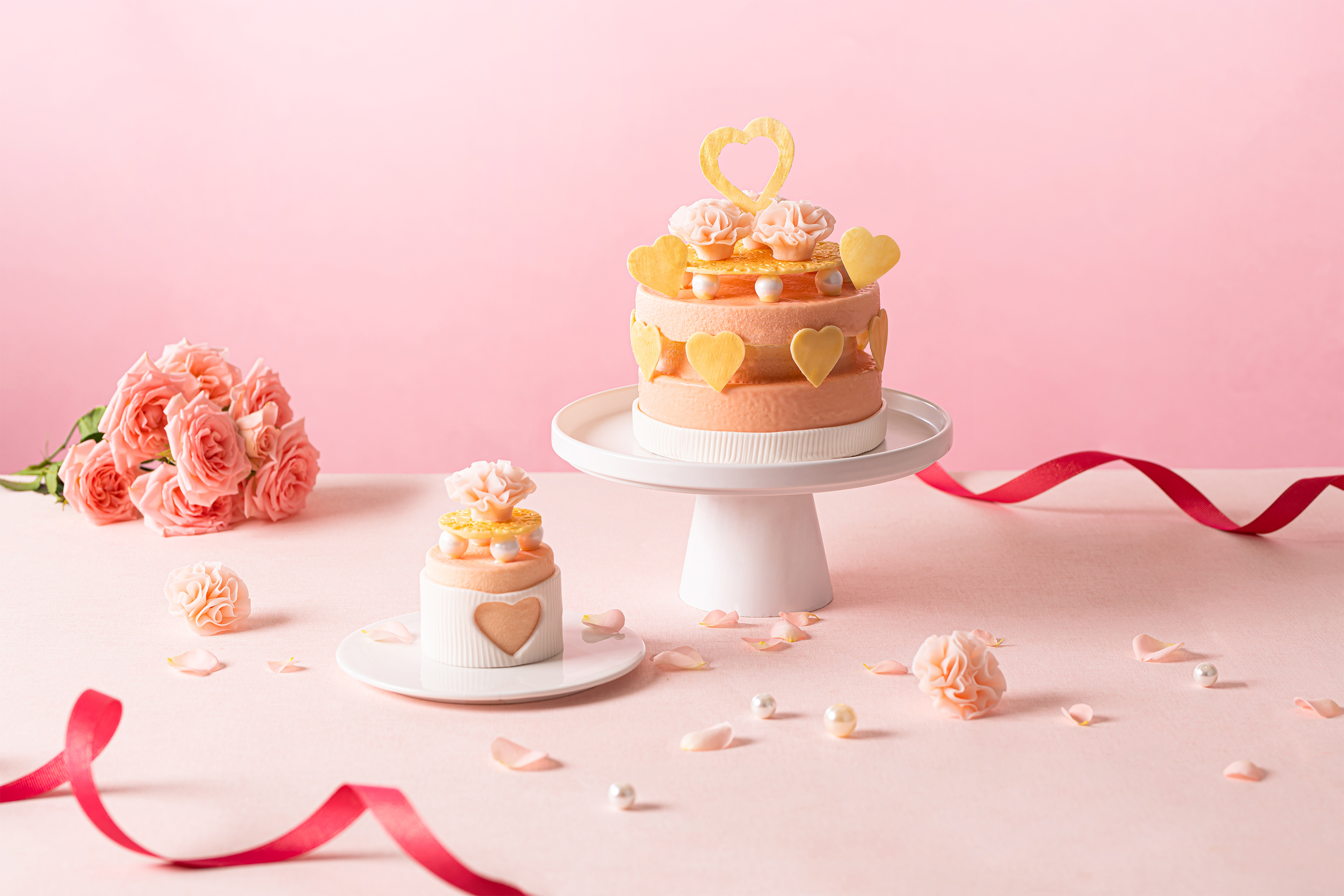 01_「莓漾蜜語」玫瑰蛋糕(1.5磅及迷你版) Whispering Sweet Strawberry Rose Cake (1.5lb and Cut Cake).jpg.jpg