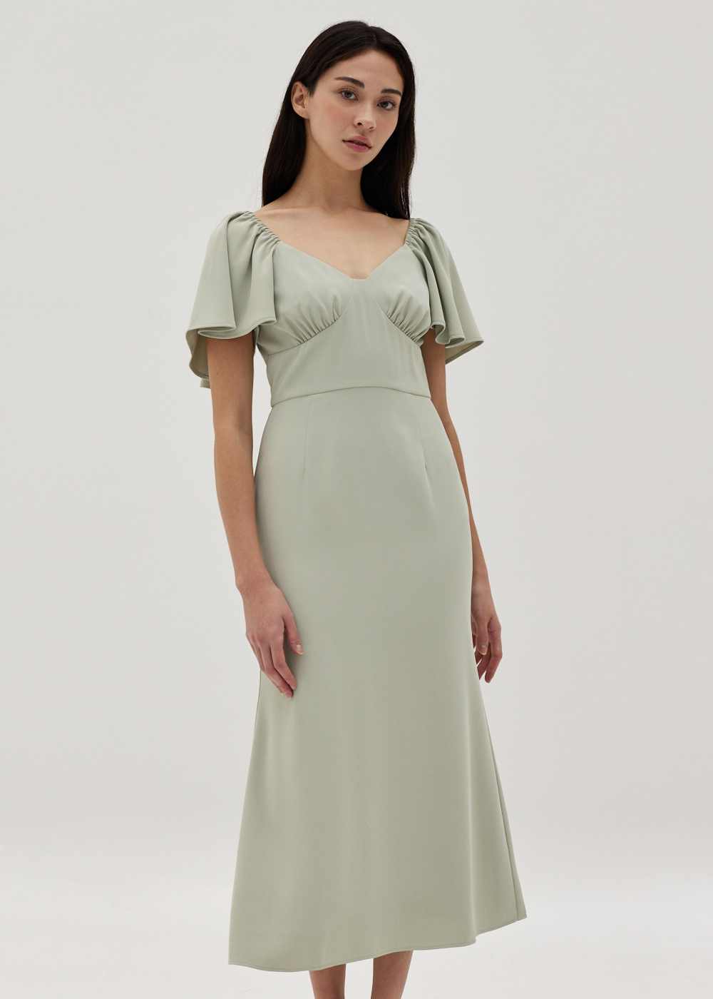 Valorie Flutter Sleeve Mermaid Dress HK$245 (original HK$409).jpeg