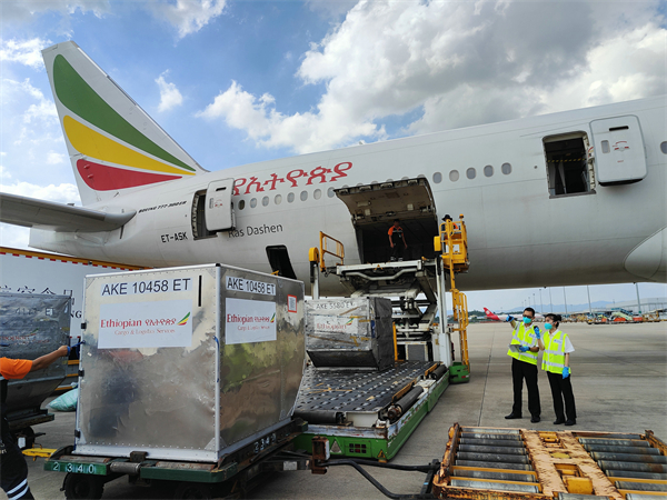 首批非洲科摩羅進口食用農產品運抵廣州白雲機場口岸.jpg