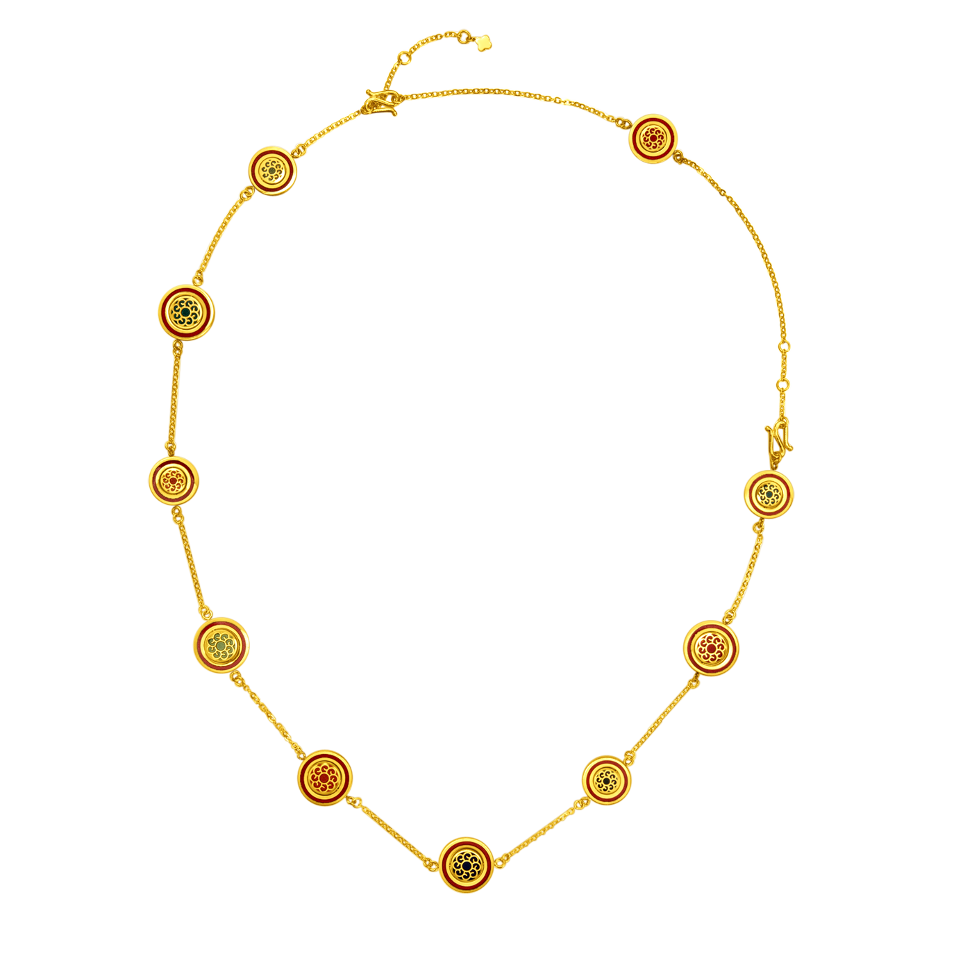 03_周大福傳承系列_「如來敦煌·傳承」煌彩足金項鍊_售價： 港幣$98,800_1.png